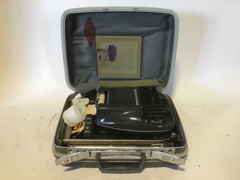 Stenograph In Case With All The Fixings