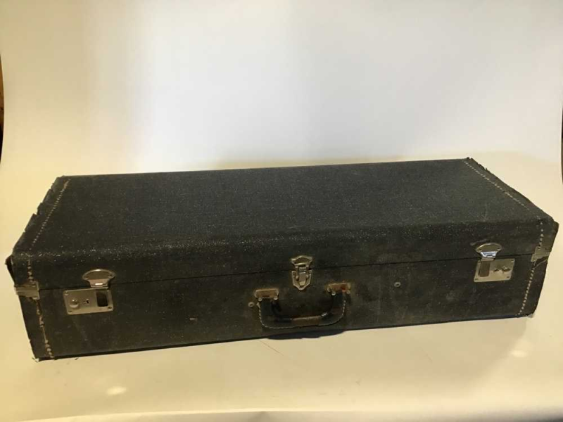 Instrument Case, Empty, Vintage With Wear