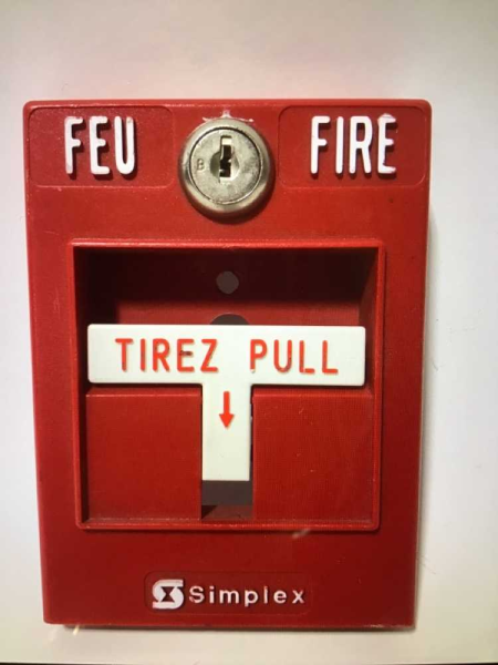Fire Pull Switch Plastic